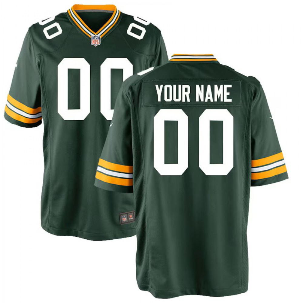 Green Bay Packers Nike Youth Custom Game Jersey - Green-Profan Arena
